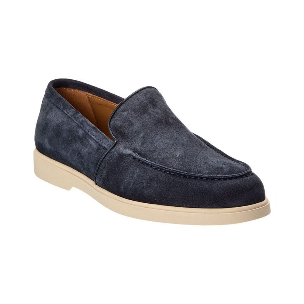 Bruno Magli Etna Suede Loafer, Navy